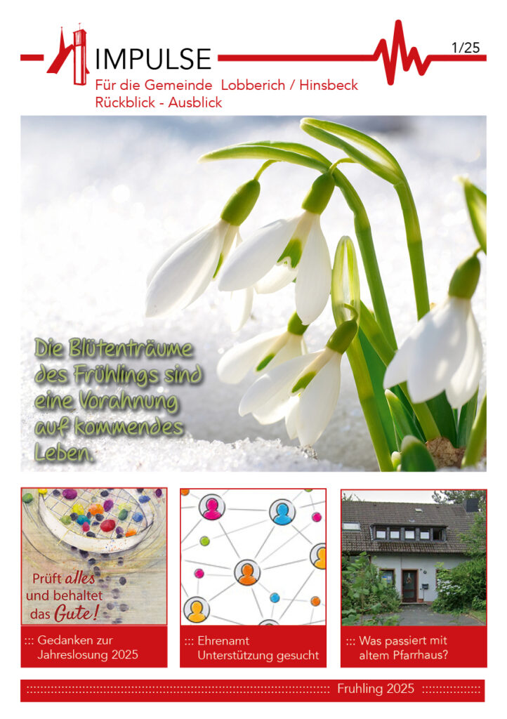 Impulse Frühjahr 2025 Titelbild