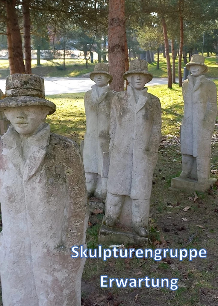 Skulpturengruppe Erwartung